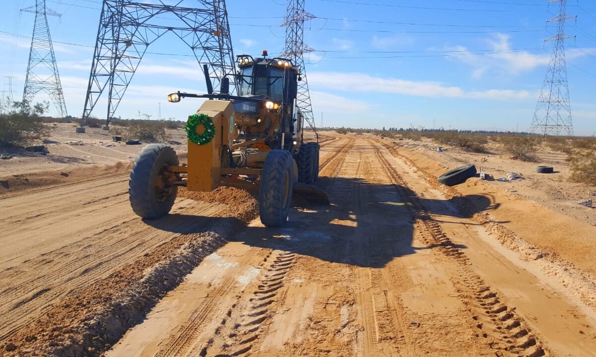 Limpia Plan Cisterna perímetro de la PTAR