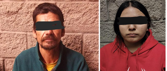 Municipales detiene a dos personas armadas con cuchillos
