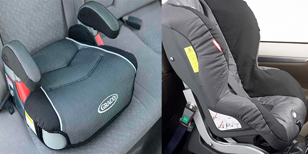 Uso de cinturón de seguridad y sillas para bebé es obligatorio