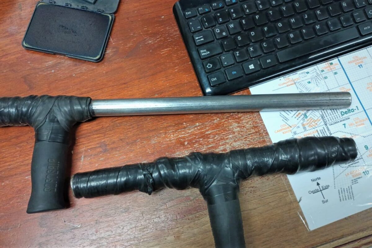 Sorprenden a individuo en posesión de arma de fuego artesanal en SLRC