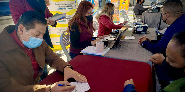 Beneficia jornada de Oomapas a vecinos del Villa Colonial