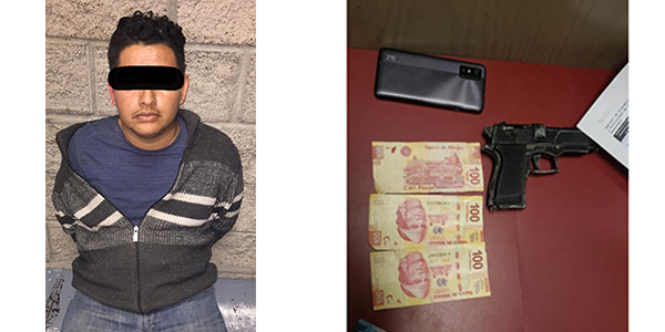 Cometía robos con pistola de utilería en SLRC: Está Detenido
