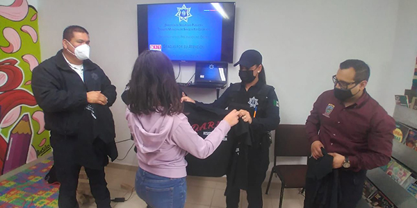 Lleva Seguridad Pública Municipal platicas a menores