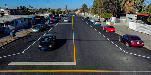 Presenta Alcalde nuevo recarpeteo de la Tamaulipas