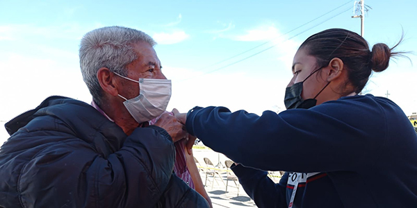 Invitan a sanluisinos aprovechar hoy jornada de vacunación de refuerzo