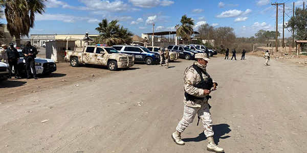 Realizan operativo policiaco en el valle de San Luis