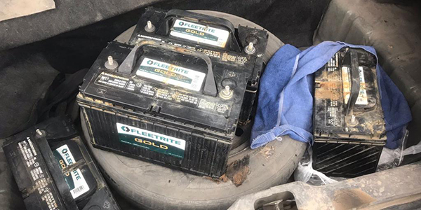 Recupera Policía Municipal baterías robadas en SLRC