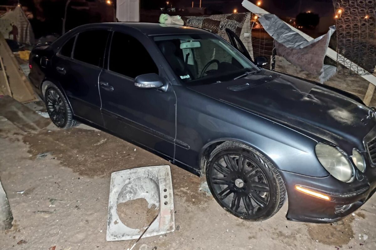 DSPM localiza vehículo que fue robado con violencia en SLRC