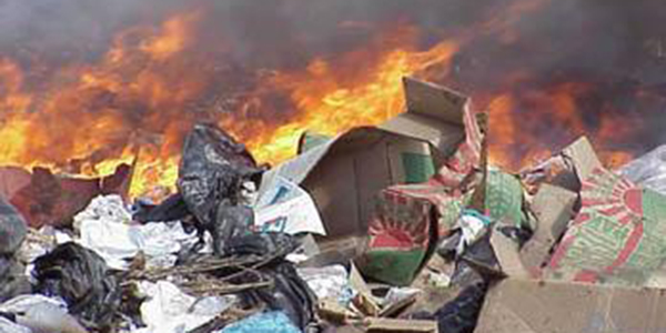 Es quema de basura delito peligroso, advierte Desarrollo Urbano