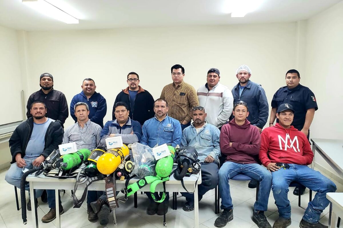 Imparte PCM pláticas de prevención de incendios a empresa