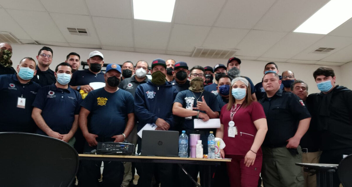 Recibe Bomberos Municipales curso de ética profesional