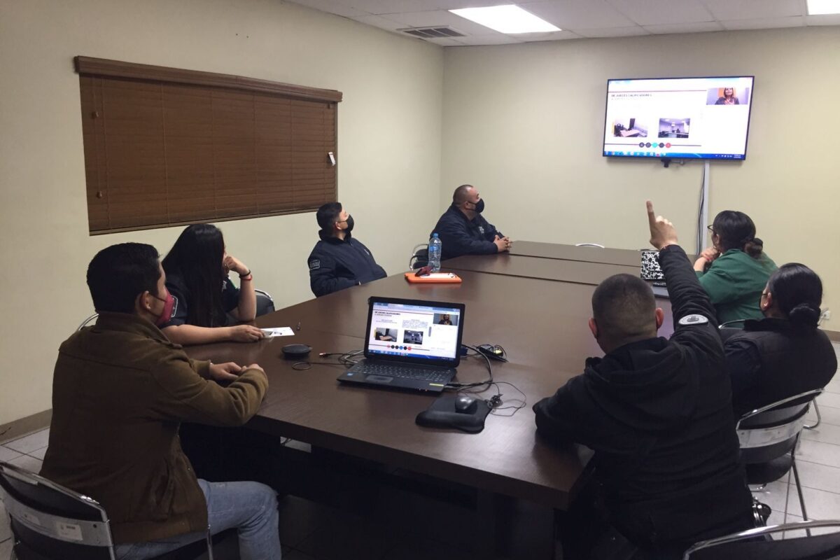 Toman curso de actualización Policía Municipal y Juzgado Calificador de SLRC