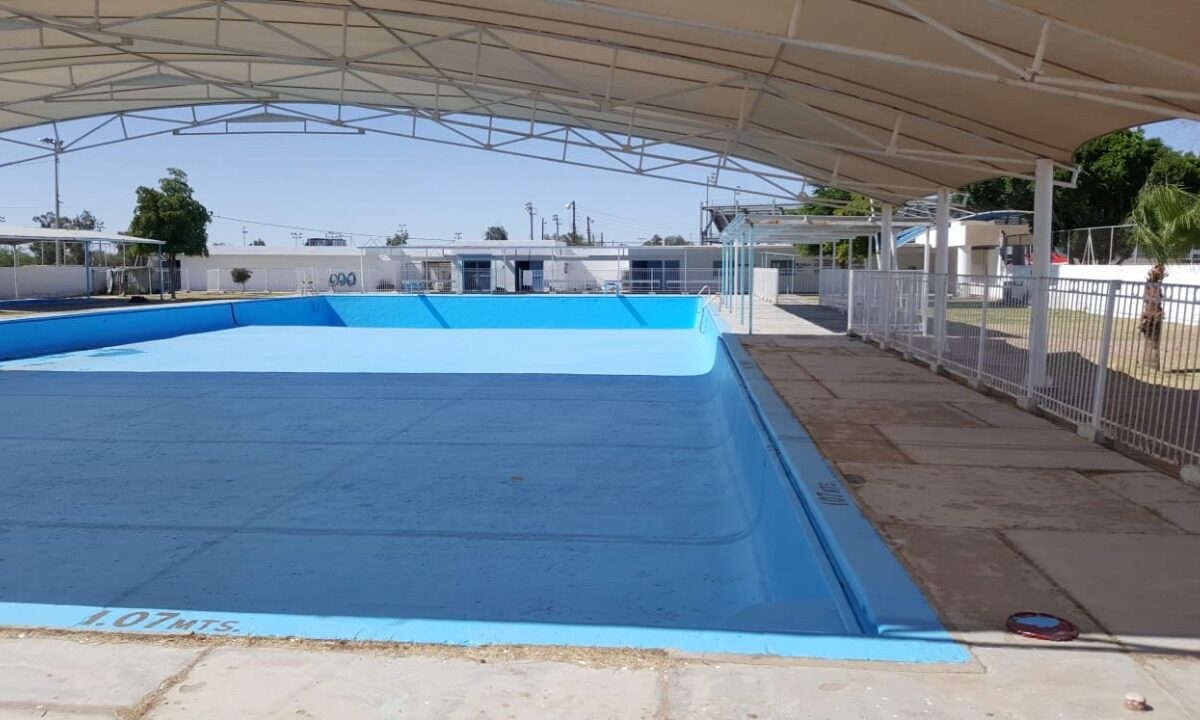 Casi lista la Alberca Municipal de SLRC