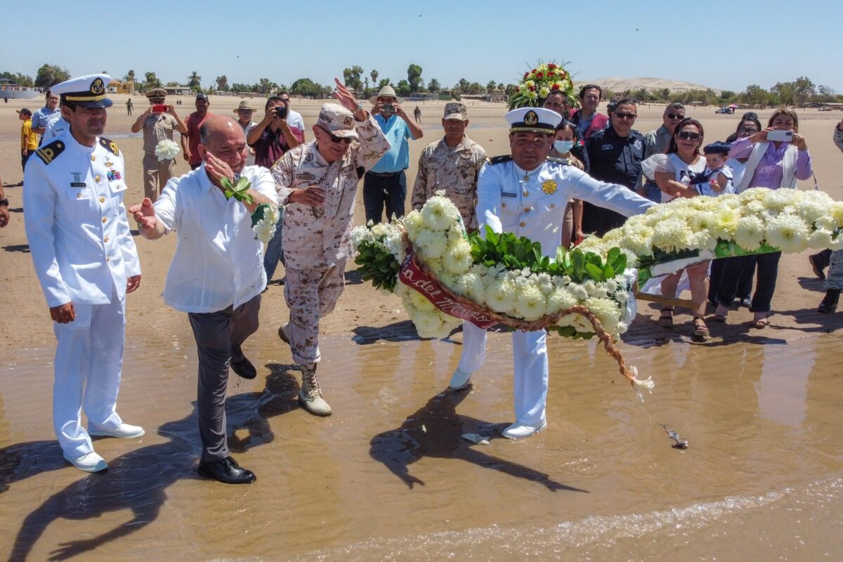 Encabeza Alcalde conmemoración del Día de la Marina Nacional