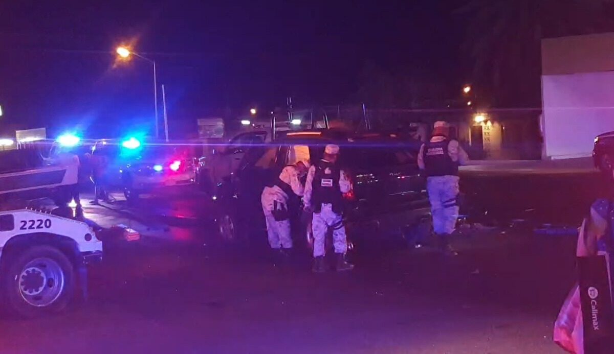 Guardia Nacional intercepta a sospechosos por la Obregón