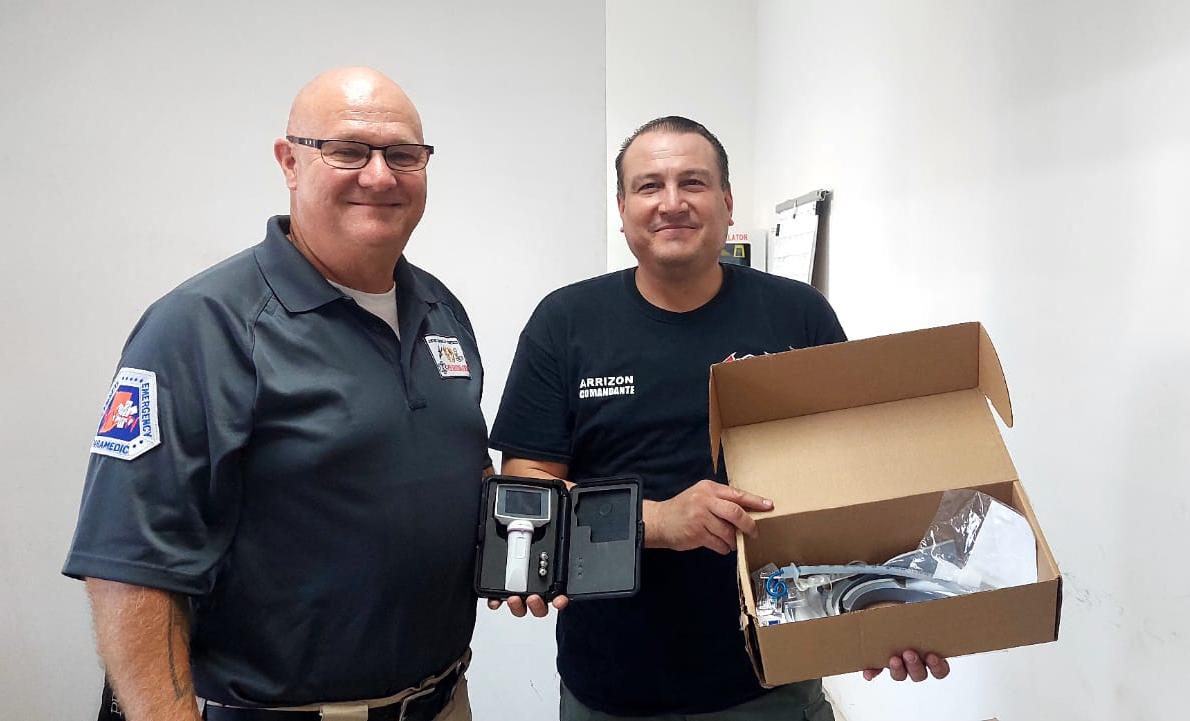 One World Medics dona material y equipo a PC de SLRC