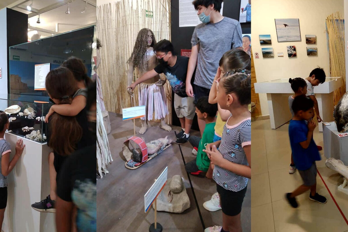 Niños de campamento de verano visitan Museo Regional de SLRC