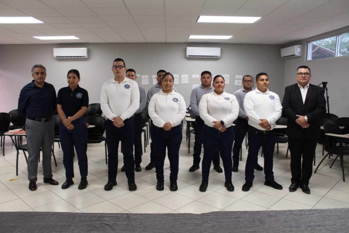 Da Alcalde bienvenida a nuevos cadetes de Escuela de Policía de SLRC