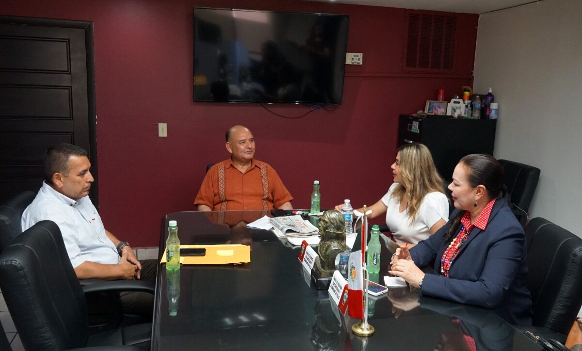 La diputada Brenda Córdova visita San Luis Río Colorado