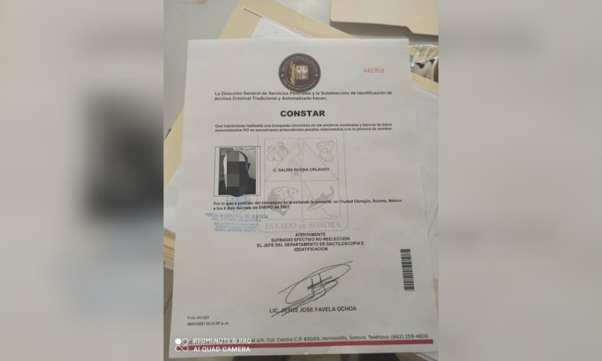 Es importante que las empresas soliciten  la carta de buena conducta al contratar