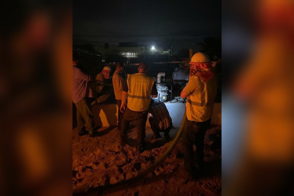 Restablece Oomapas 15 pozos tras apagones del domingo