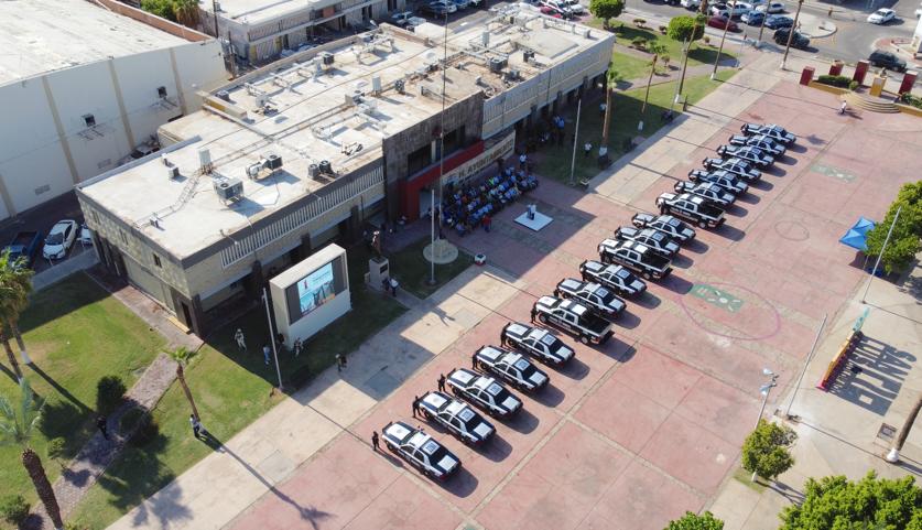 Entrega Alcalde 18 nuevas unidades para Policía Municipal