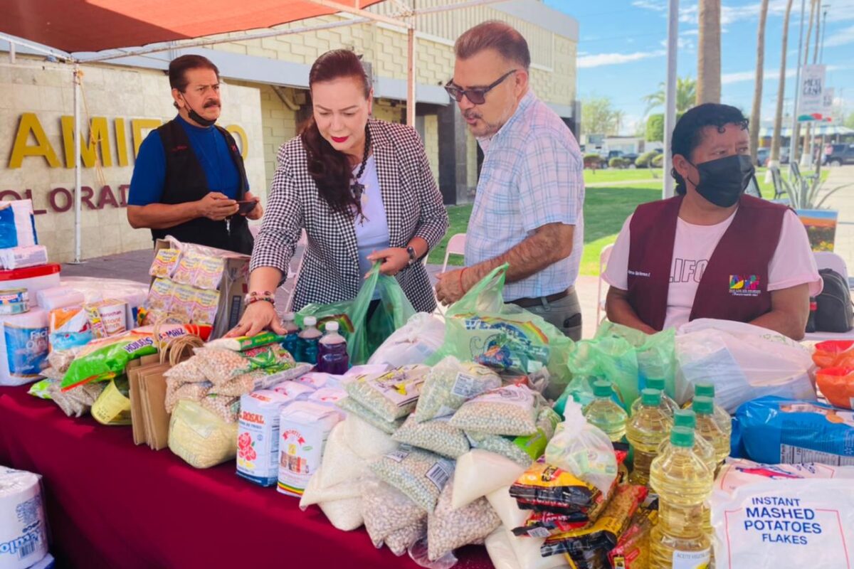 Entregan Regidores primeros donativos para el Golfo de Santa Clara