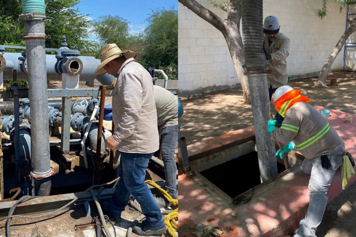 Realiza Oomapas mantenimiento a cárcamos de bombeo de SLRC y el Valle