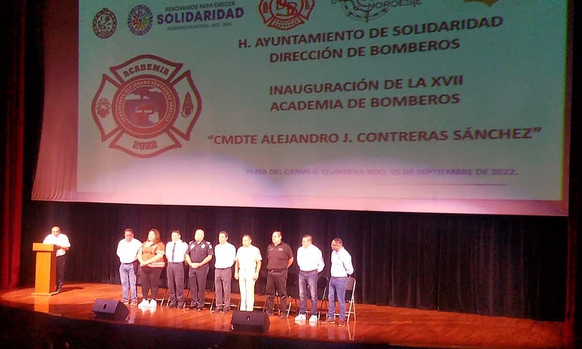 Participa Protección Civil en XVII Academia de Bomberos