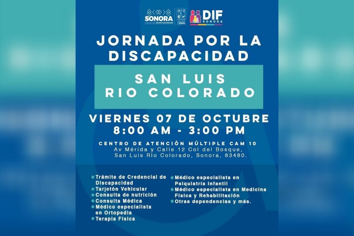 Inicia DIF Estatal Jornada por la Discapacidad en SLRC