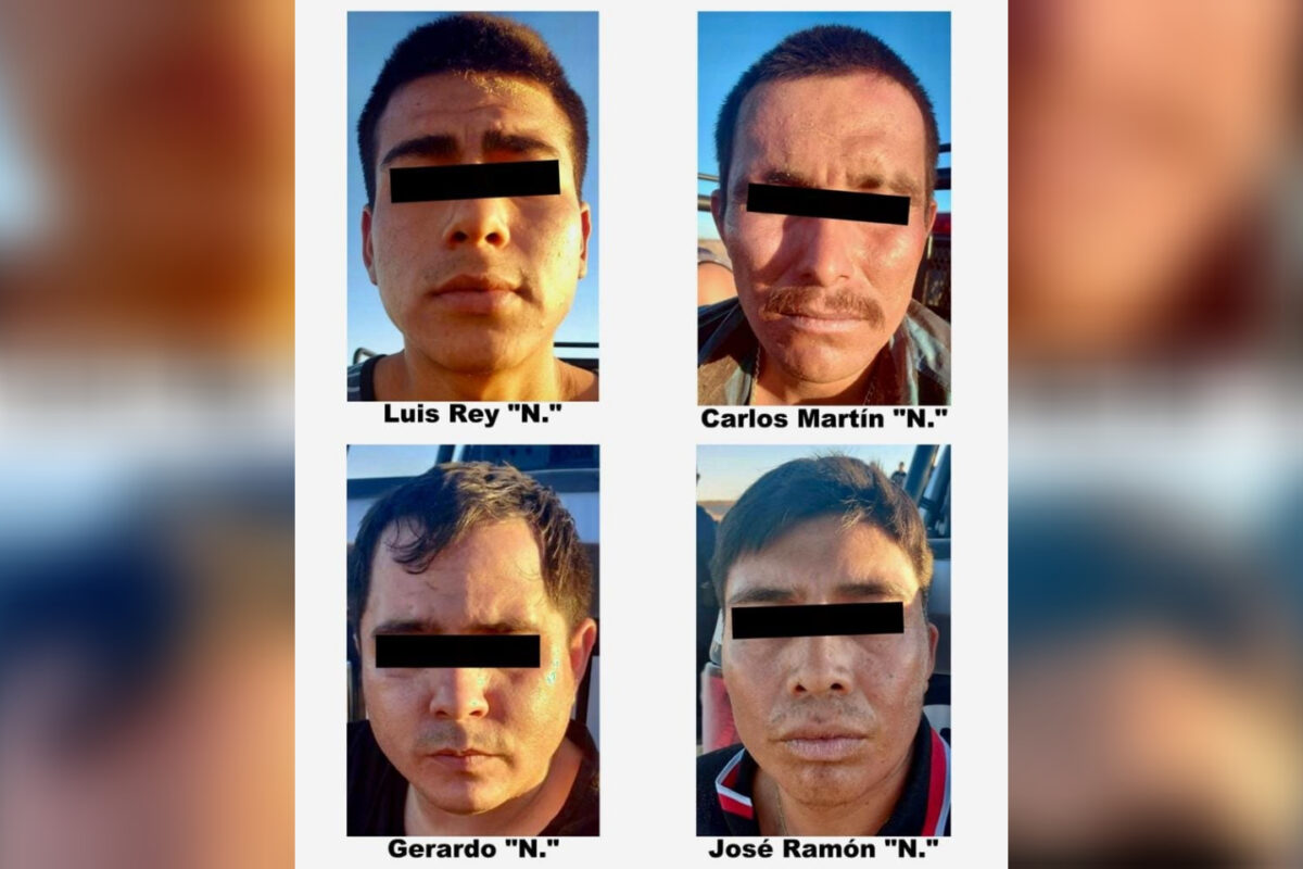 Son vinculados a proceso los 4 sicarios que atacaron a elementos de la PES en SLRC