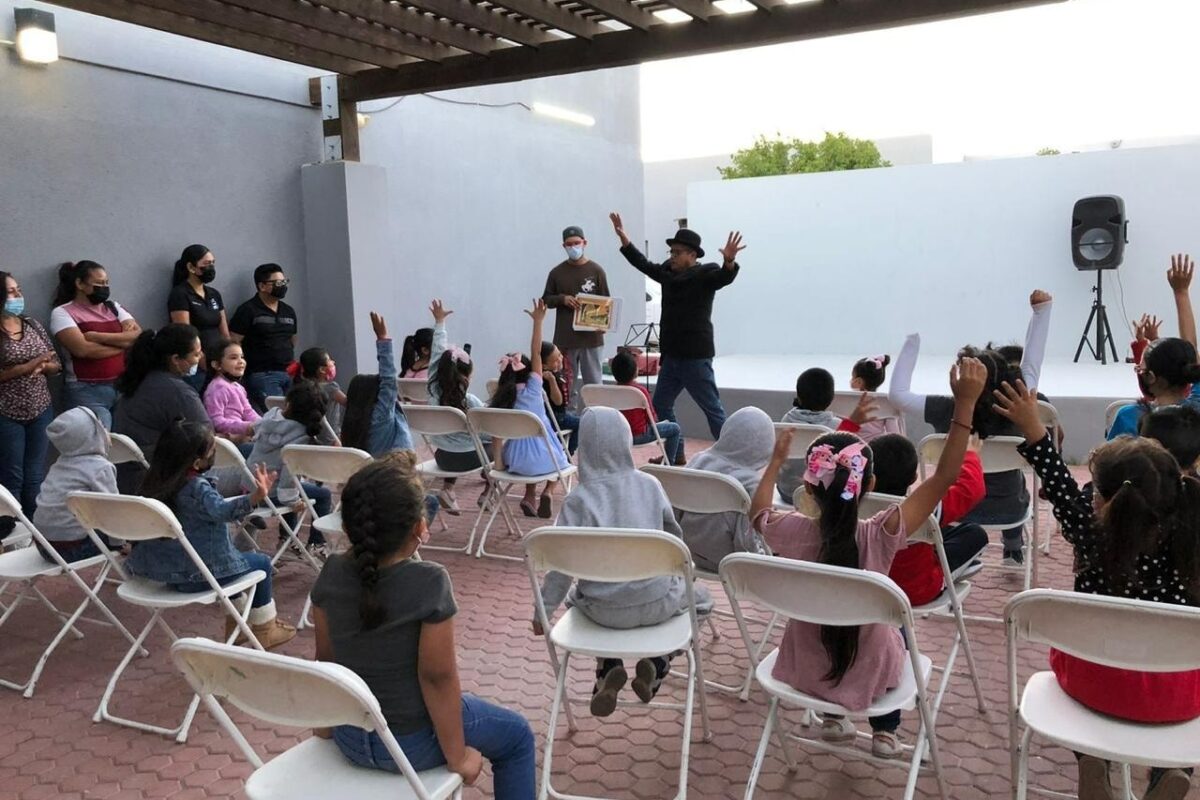 Conocen niños de preescolar servicios del Centro Cultural