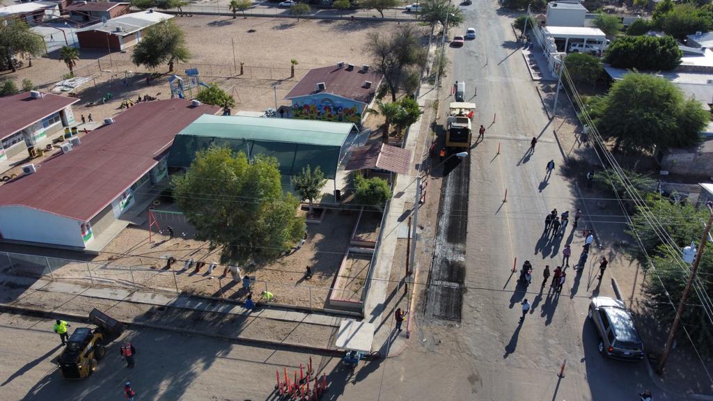 Rehabilita Obras Públicas otro tramo de Av. Jazmín en SLRC