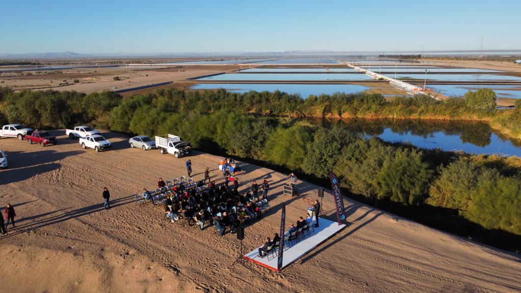 Arrancan obra de ampliación en Humedal Cucapá