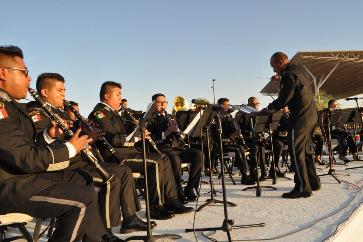 Se presentará Banda de Música Militar este viernes en SLRC