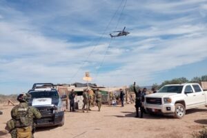 Aseguran a grupo armado en Guaymas