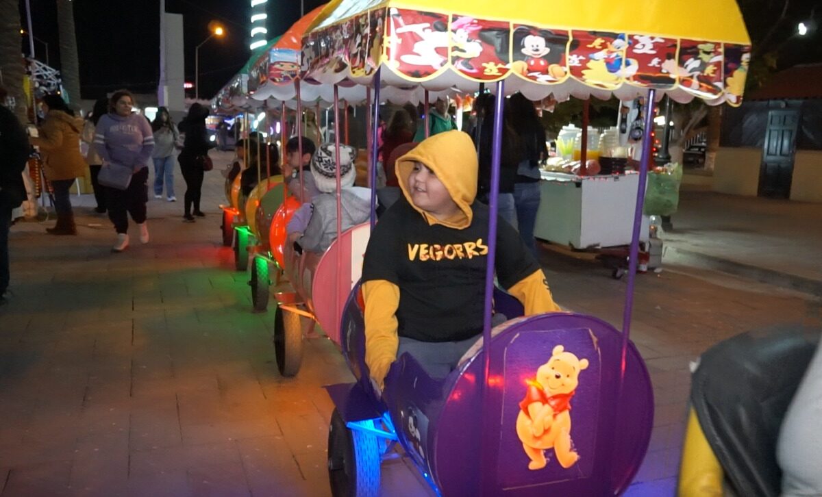 Anuncian juegos mecánicos y tren infantil gratis en “Mágica Navidad”