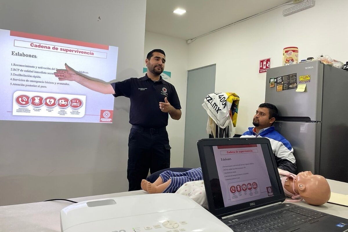 Continúa Protección Civil de SLRC con pláticas preventivas este 2023