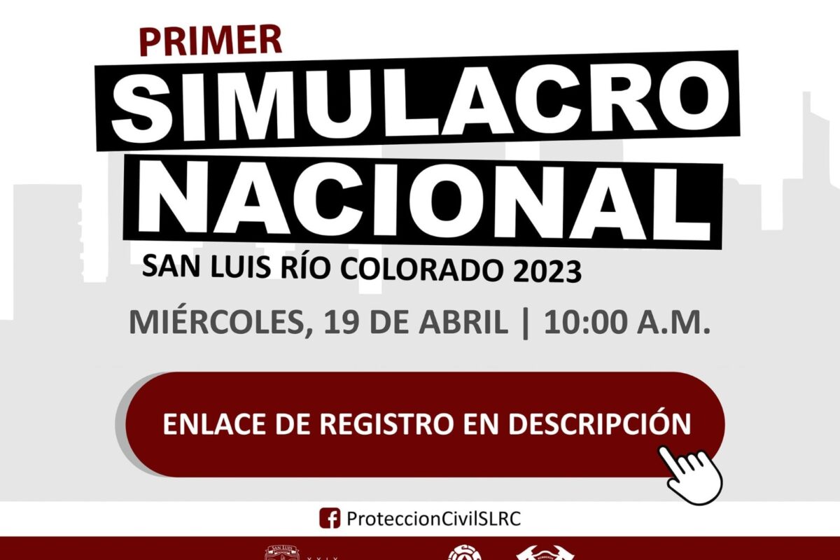 Mañana es último día para registrarse en Simulacro Nacional de Sismo