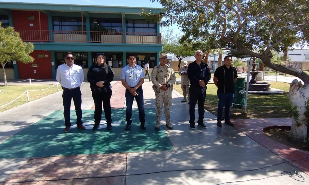 Llevan jornada de seguridad a plantel Conalep de SLRC