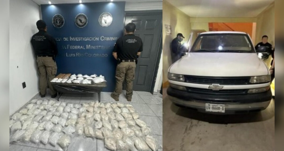 Decomisan meta, cocaína y heroína en casa habitación en SLRC