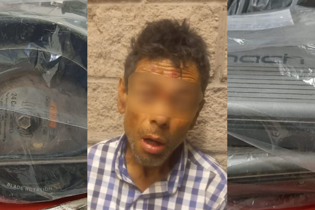 Detienen al Juan por robo a casa habitación en la 10 de abril