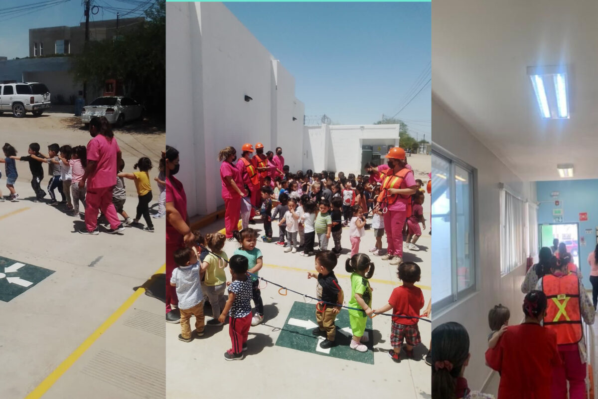 Promueve PC cultura de simulacros en guarderías
