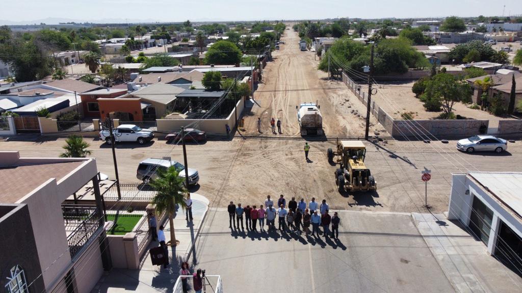Arranca pavimentación de Av. Carranza con recursos del Repuve