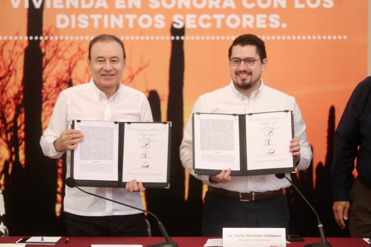 Se invertirá mil 500 millones de pesos para abatir rezago de vivienda en Sonora