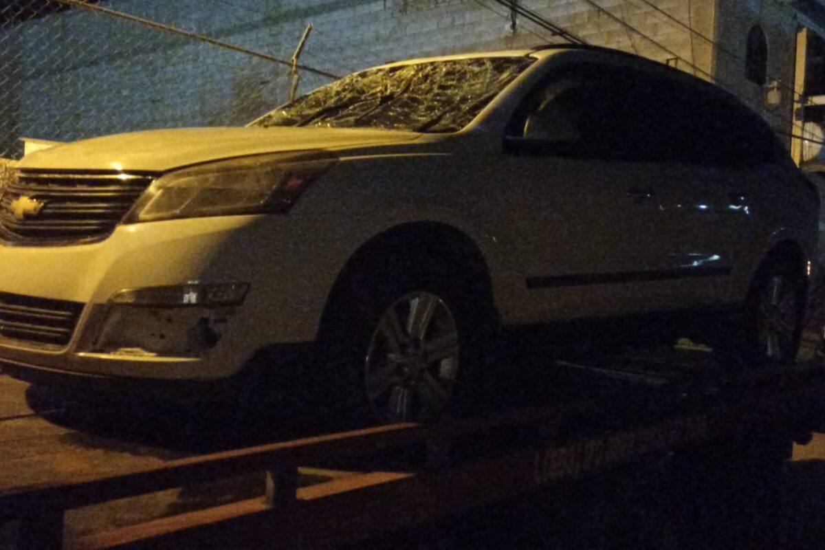 Detienen a conductor infractor que trató de darse a la fuga