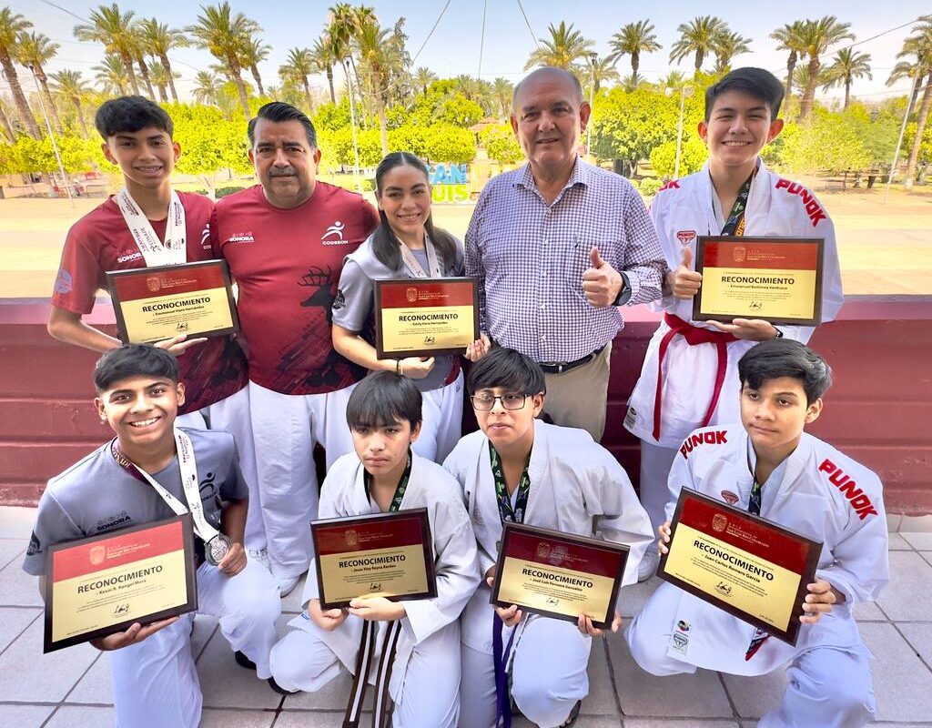 Alienta Alcalde a campeones de Conade a seguir en el deporte