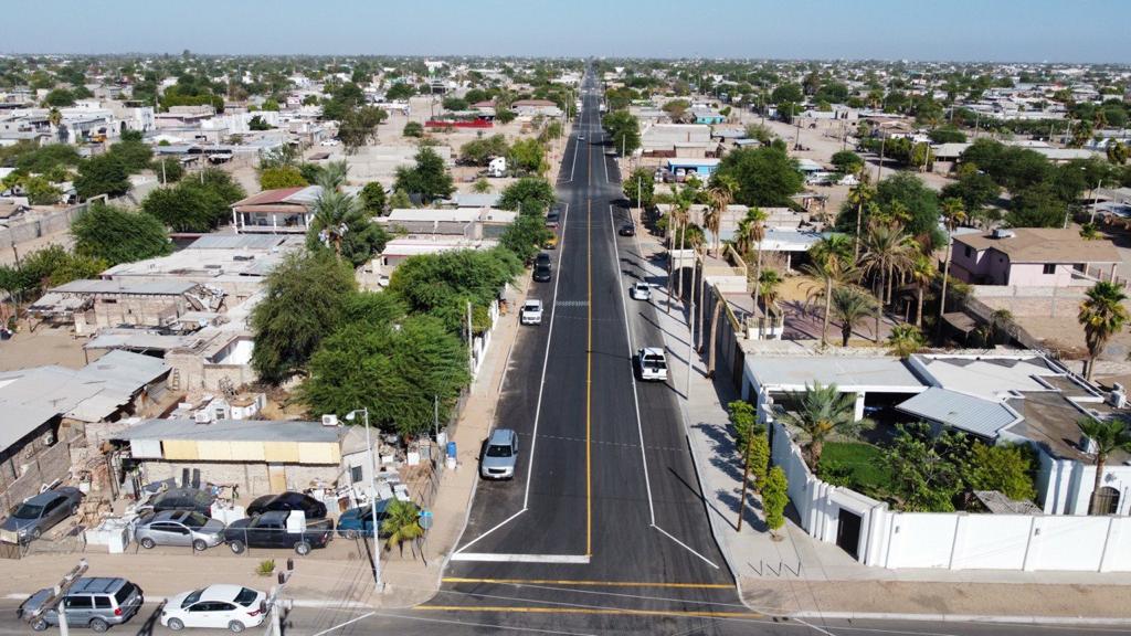 Lista ya la nueva carpeta asfáltica de Carranza de la calle 43 a la 47