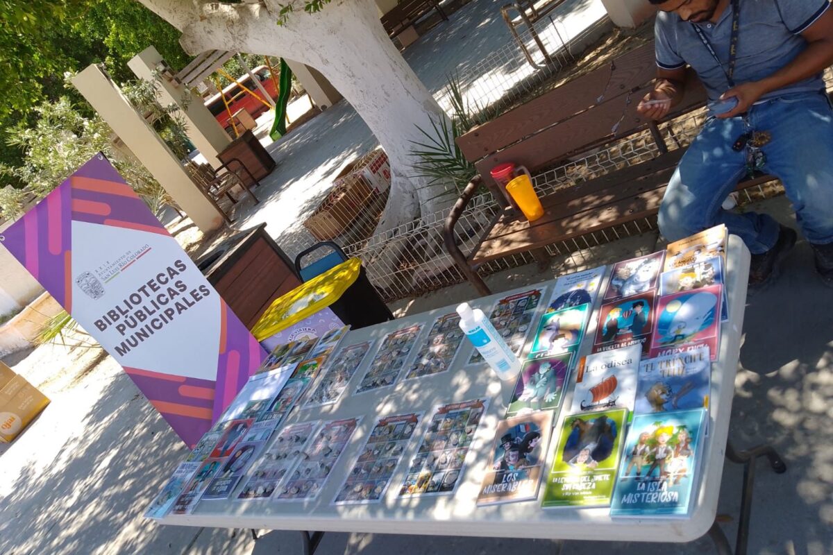 Visitan Bibliotecas parques en la ciudad y el valle de SLRC