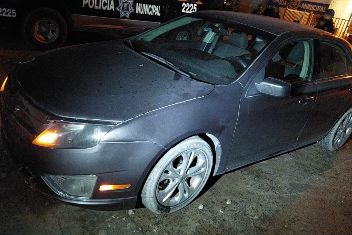 Localiza la Municipal de SLRC vehículo a horas del robo